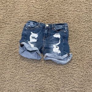 Comfy jean shorts